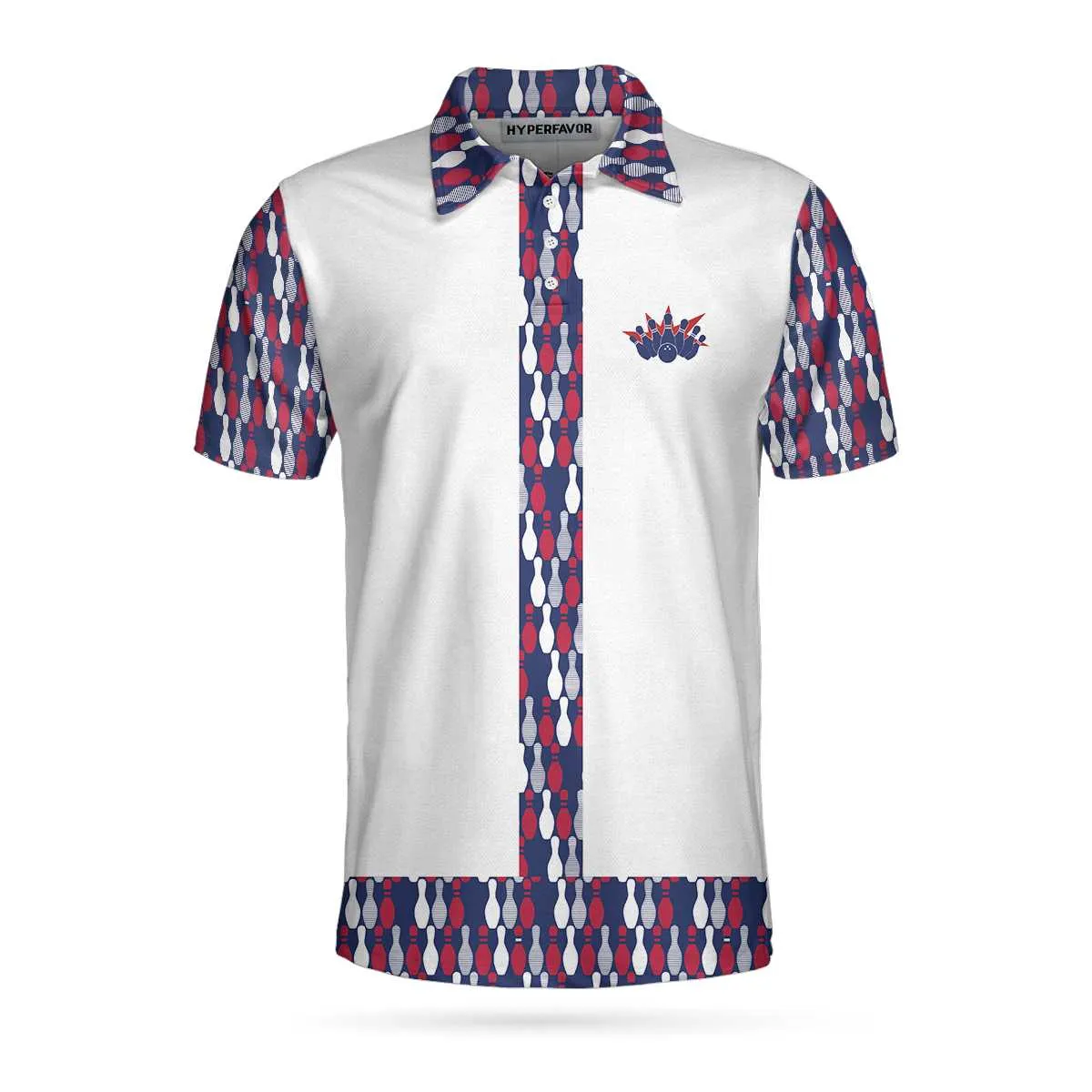 Bowling Makes Me Happy The Ten Pin Not So Much Men Polo Shirt, Best Bowling Polo Shirt Design For Male Coolspod