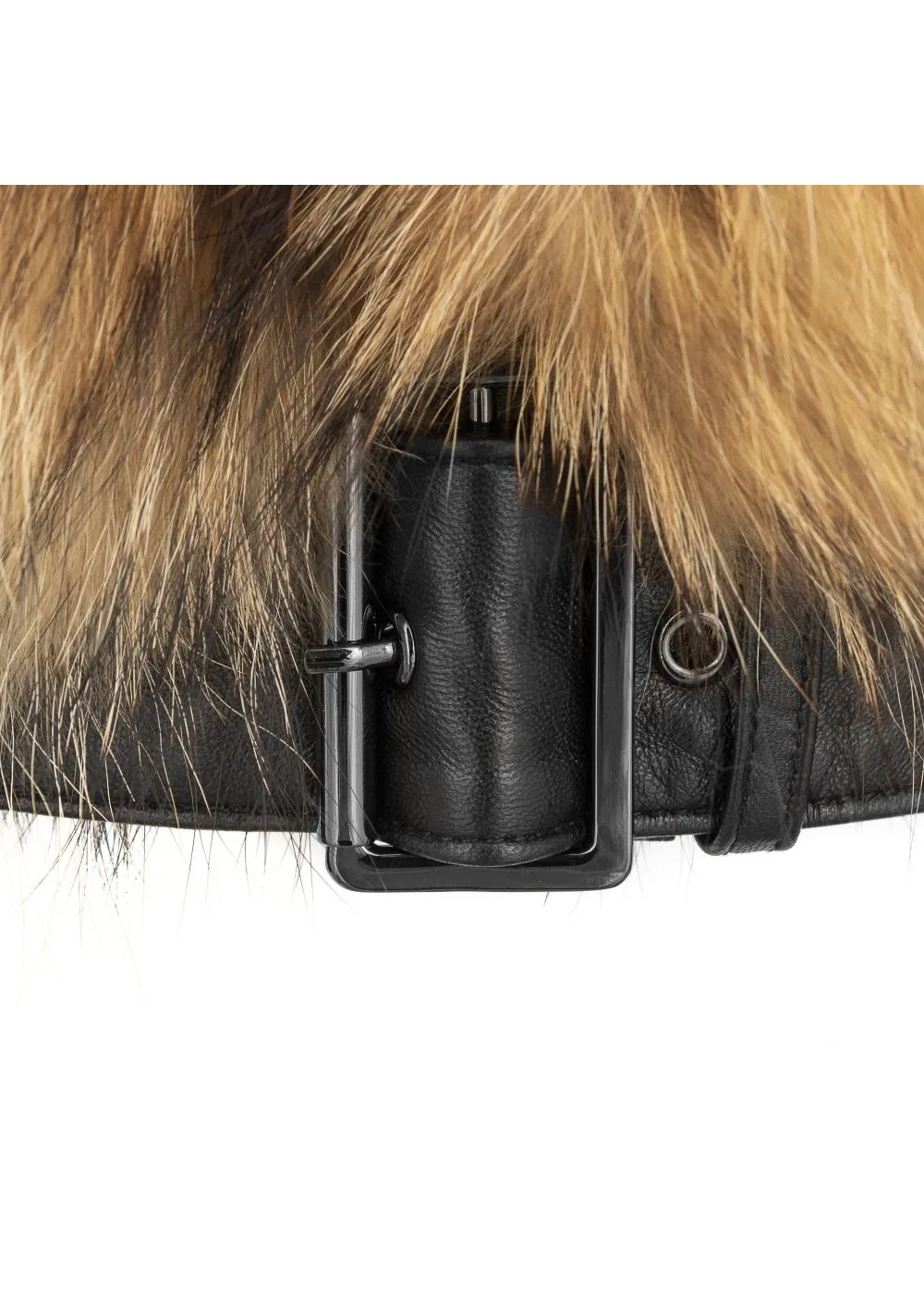 First Way Women's Fur Leather Jacket
