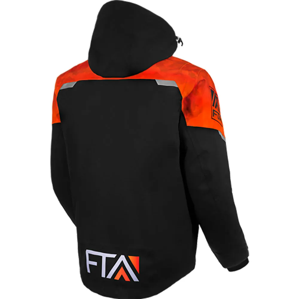 FXR HYPER - F.A.S.T. 2-in-1 Snowmobile Jacket Orange Camo
