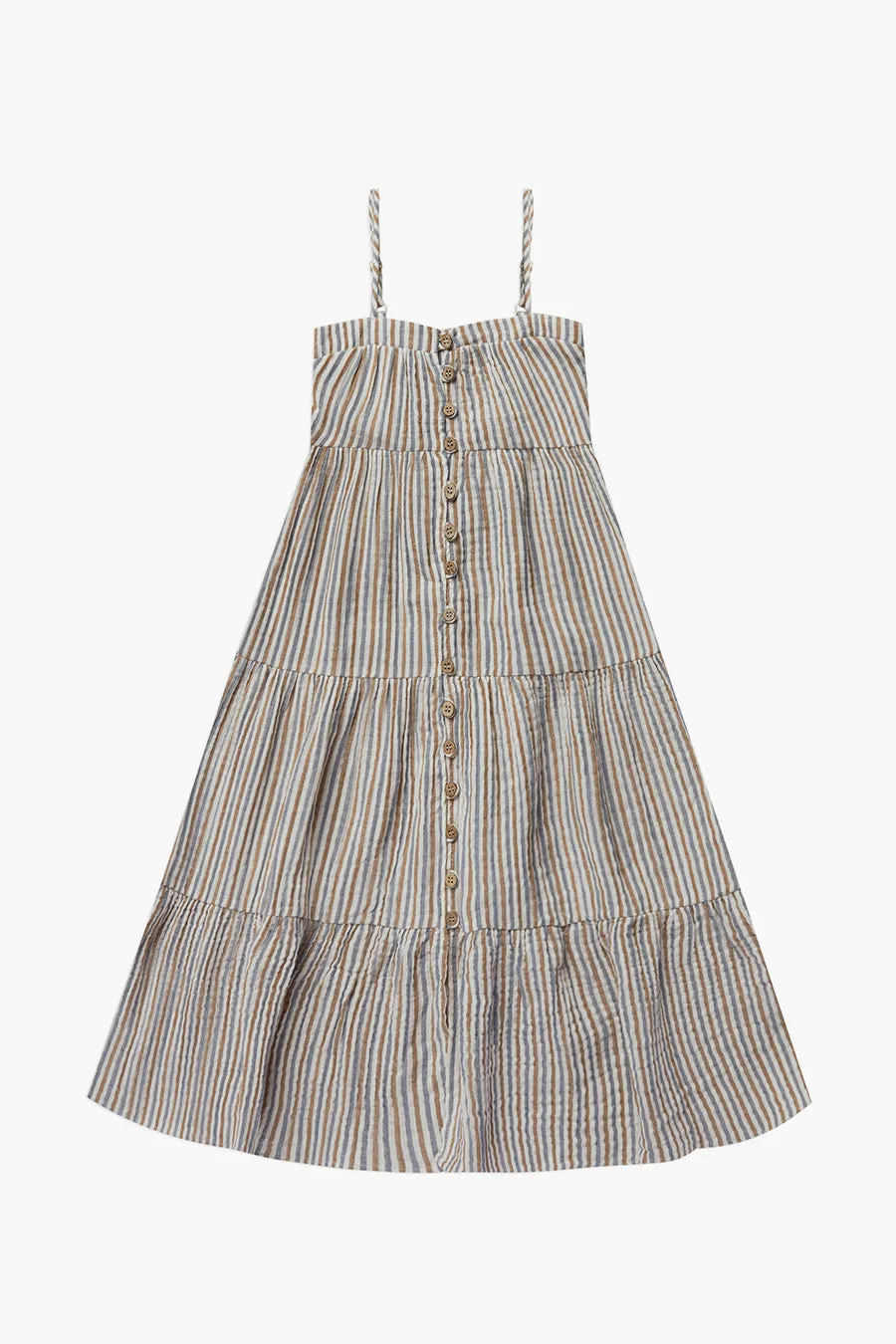 Girls Dress Rylee   Cru Maxi Nautical Stripe