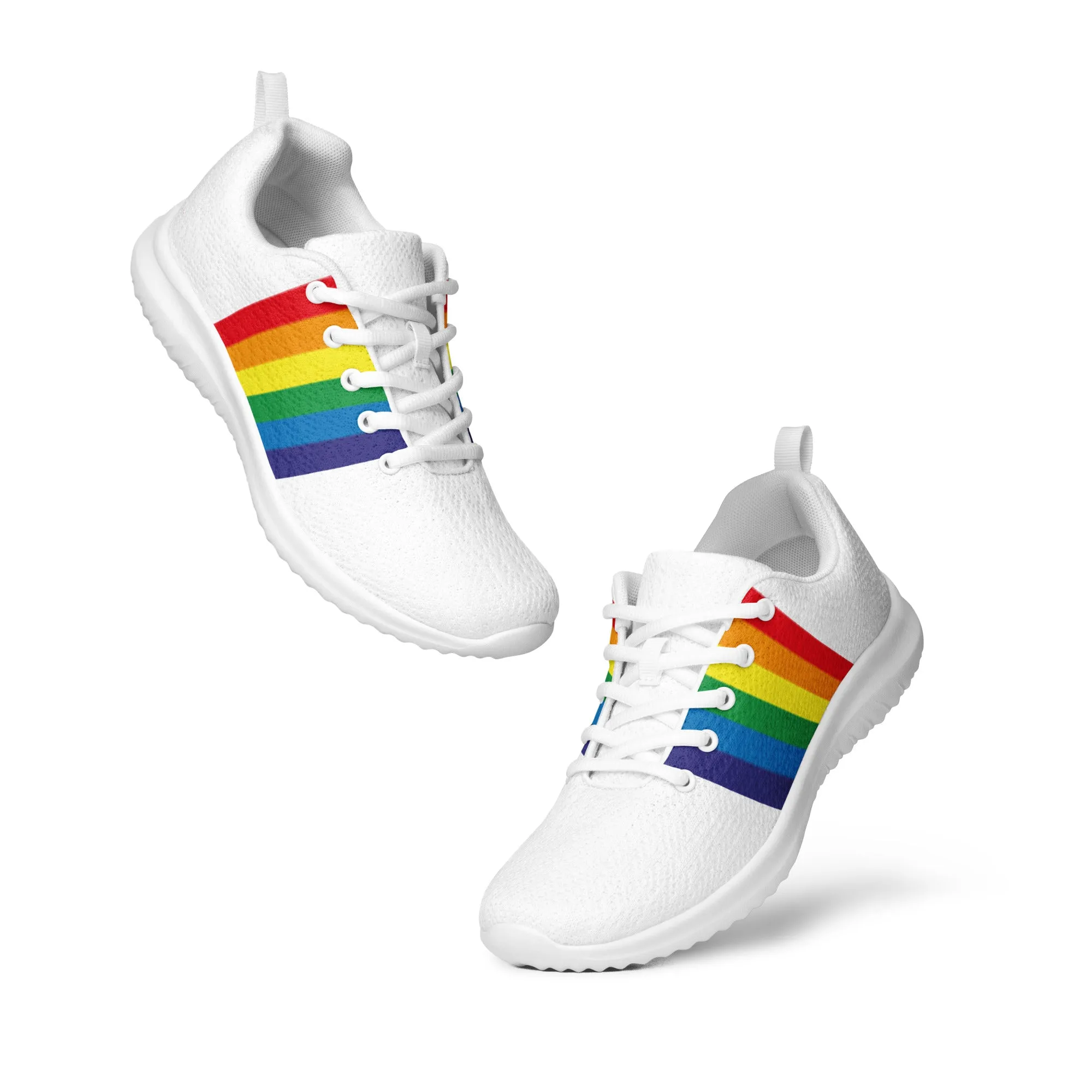 LGBTQ Pride Flag Men’s Athletic Shoes