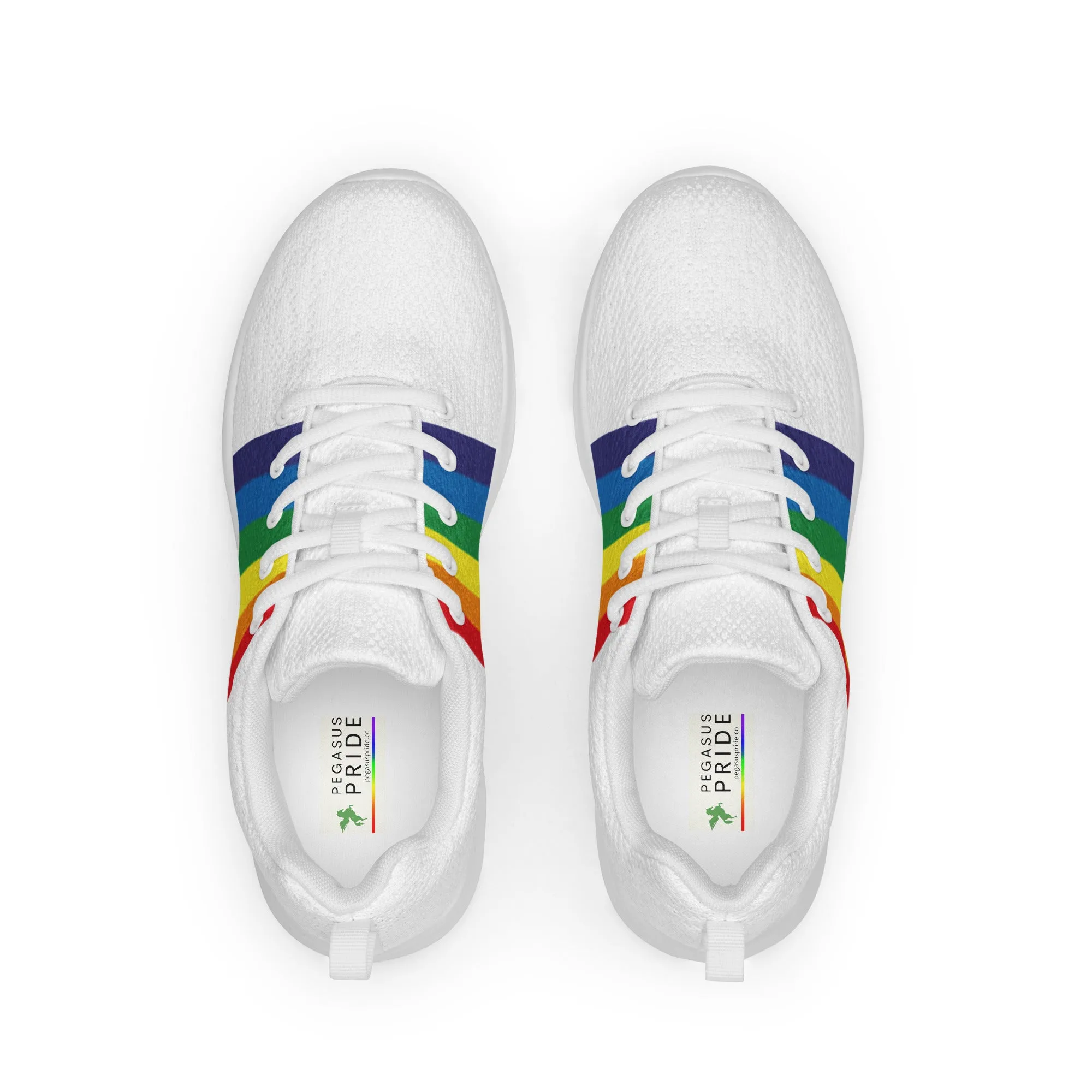 LGBTQ Pride Flag Men’s Athletic Shoes