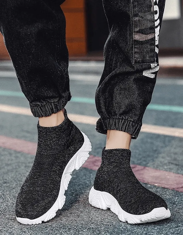 Mesh Elastic Breathable Unisex Sneakers / Sports Shoes - SF1215