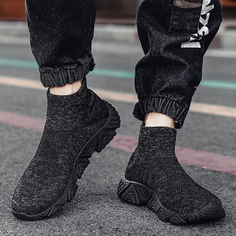 Mesh Elastic Breathable Unisex Sneakers / Sports Shoes - SF1215