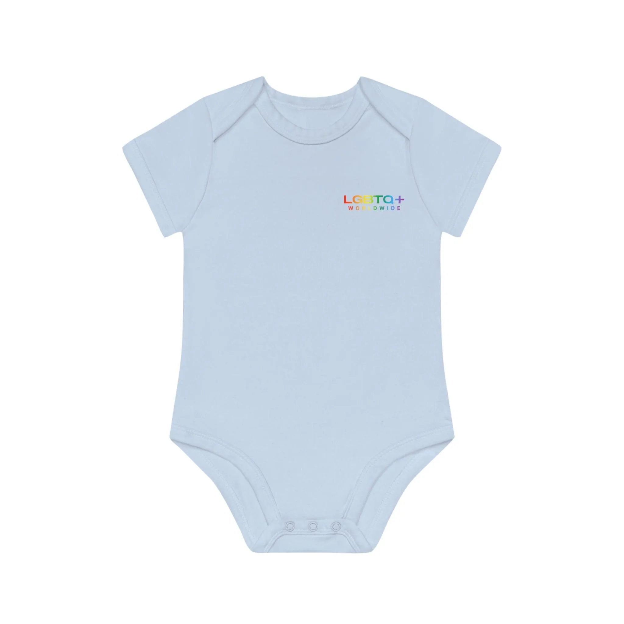 ,,PROUD ALIEN" Baby Organic Short Sleeve Bodysuit