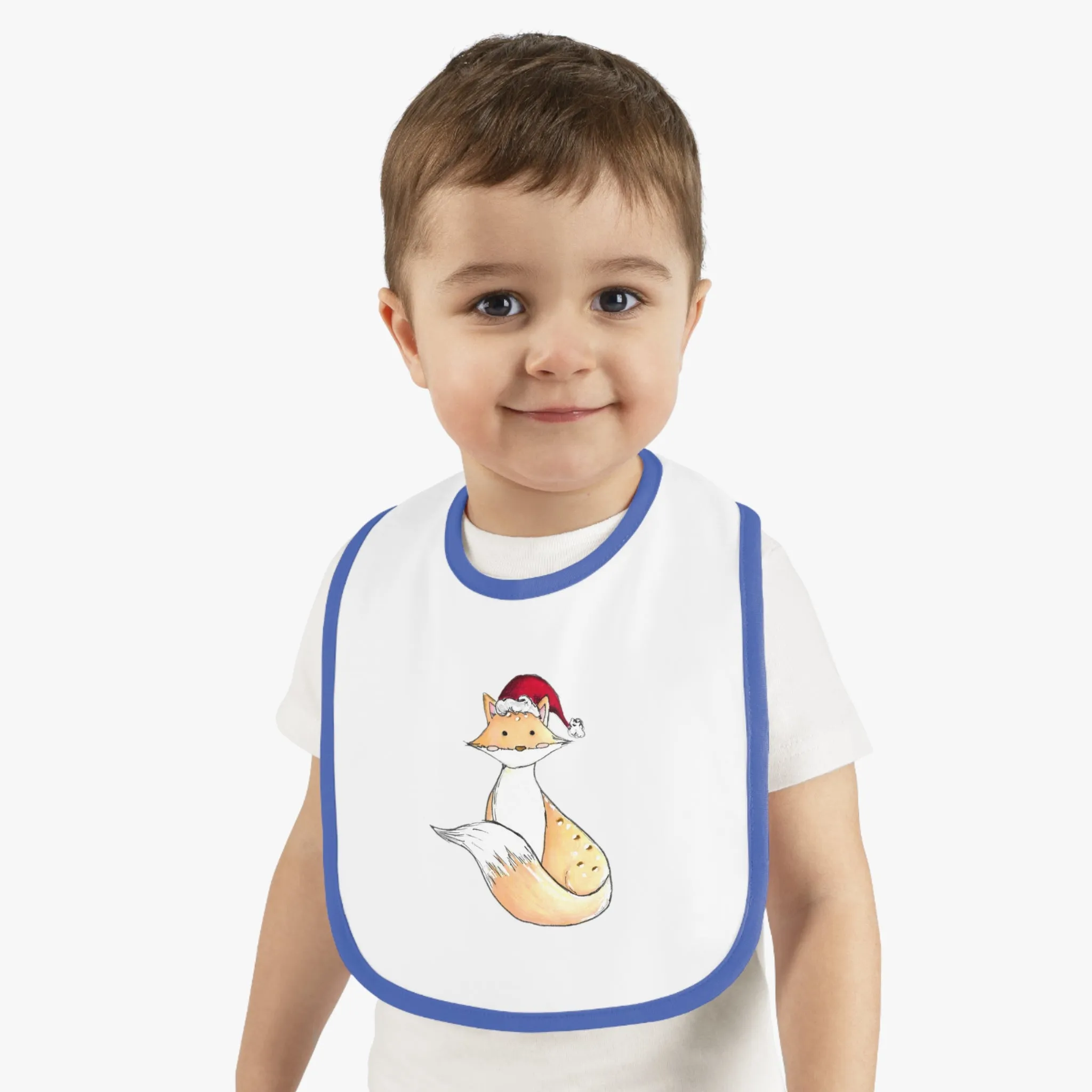 Santa Chungi- Contrast Trim Jersey Bib
