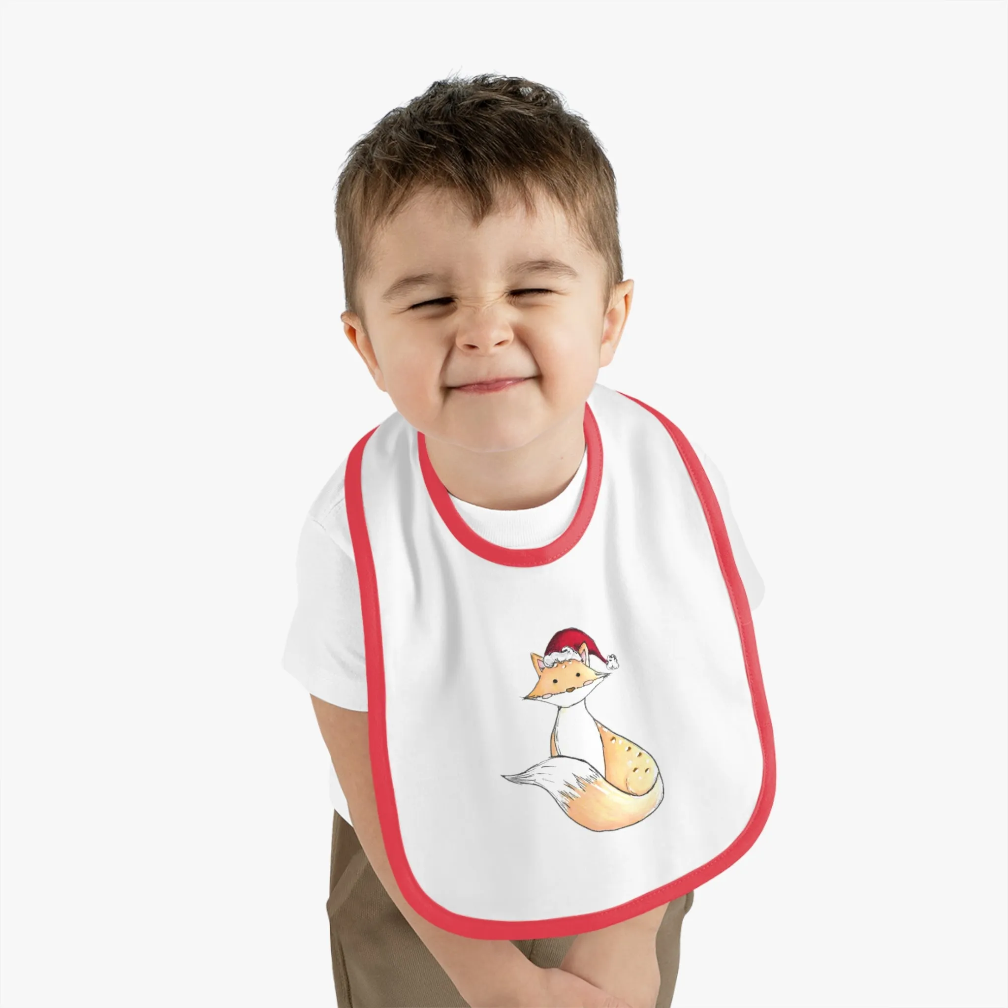 Santa Chungi- Contrast Trim Jersey Bib