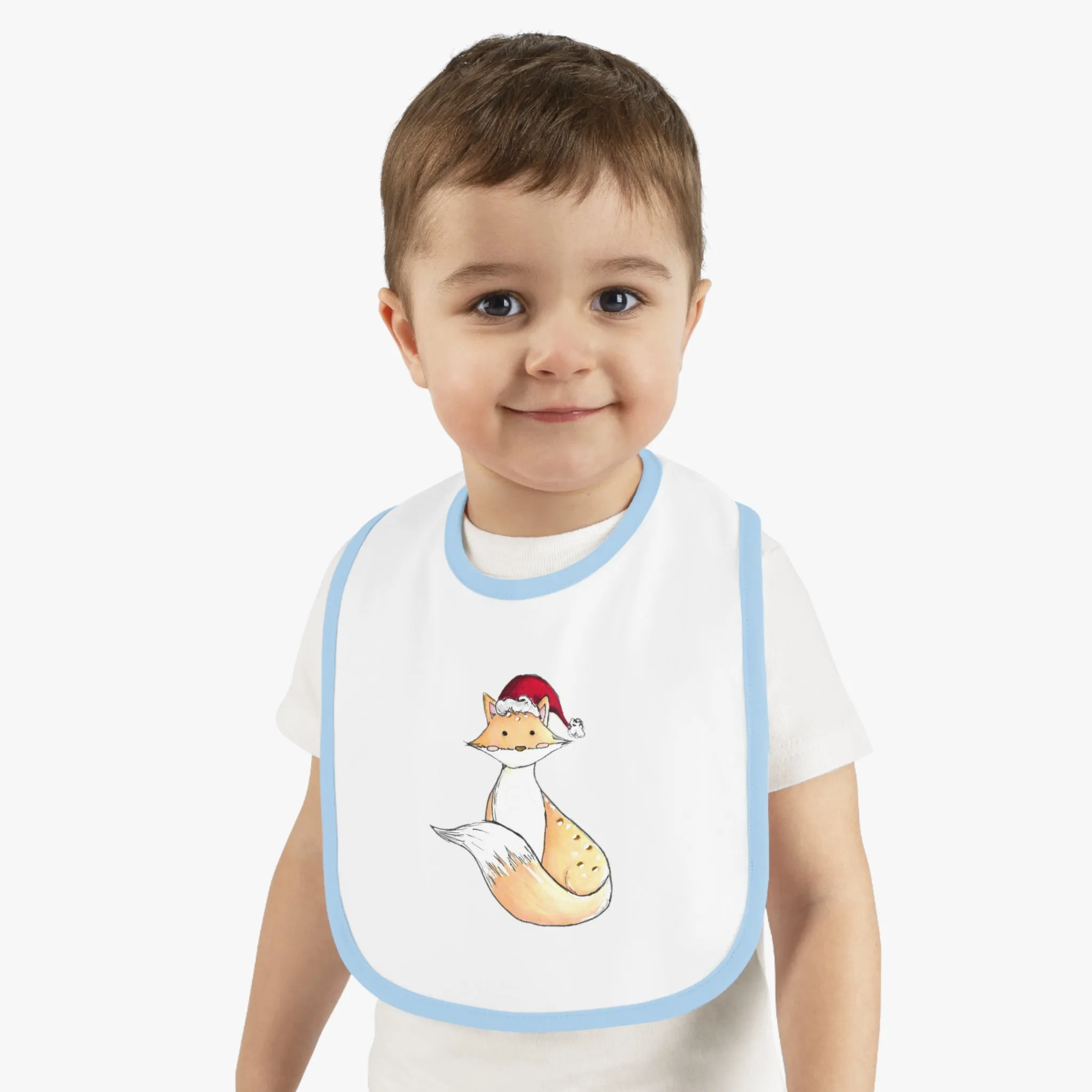 Santa Chungi- Contrast Trim Jersey Bib