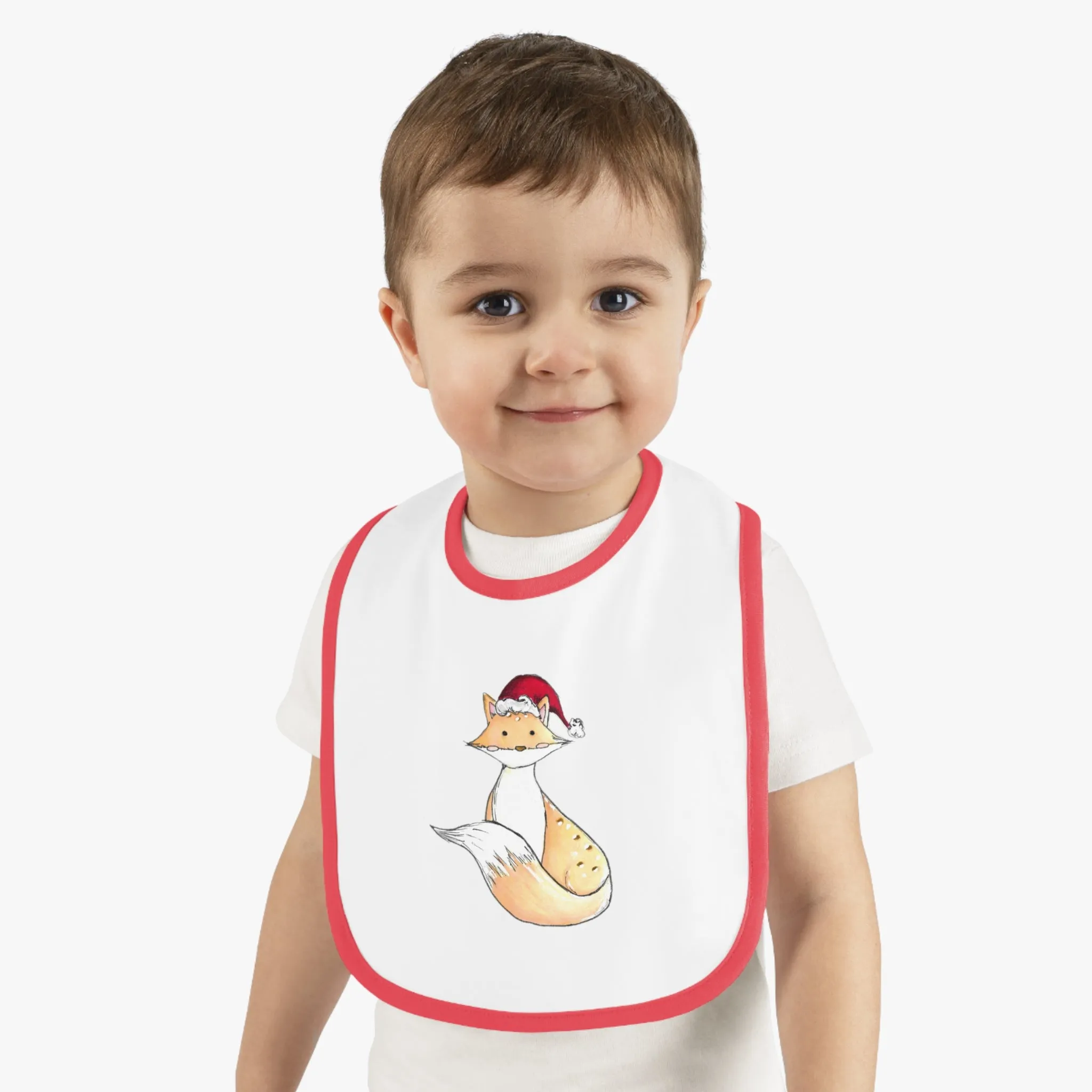 Santa Chungi- Contrast Trim Jersey Bib
