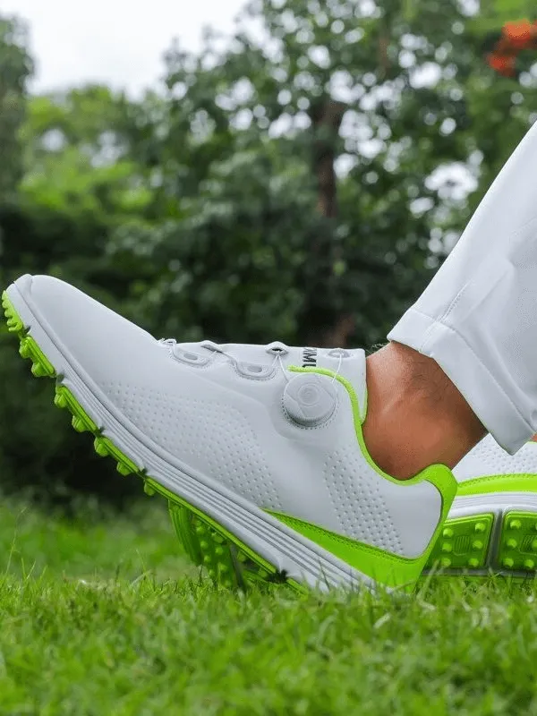 Stylish Non-Slip Men's Golf Shoes / Lightweight Sports Sneakers - SF0707